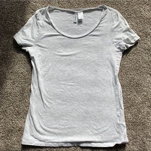 White/Gray Divided Shirt